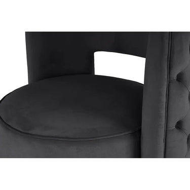 Sessel mit Samtbezug, Ziersteppung und 360° - Drehmechanismus – Beverly 125 | Kayoom - Esszett Luxury | Stilvolles Wohnen mit Charakter
