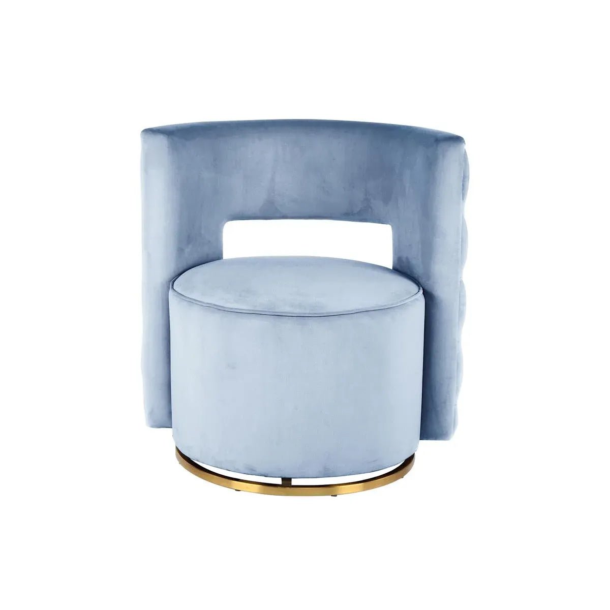 Sessel Samtbezug 360° - Drehfunktion Steppnaht - Design – Beverly 125 | Kayoom - Esszett Luxury | Stilvolles Wohnen mit Charakter