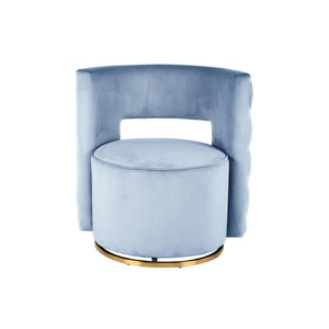 Sessel Samtbezug 360° - Drehfunktion Steppnaht - Design – Beverly 125 | Kayoom - Esszett Luxury | Stilvolles Wohnen mit Charakter