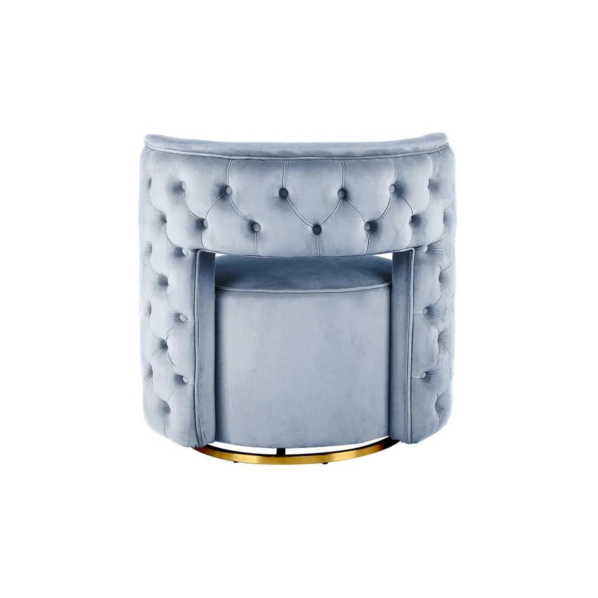 Sessel Samtbezug 360° - Drehfunktion Steppnaht - Design – Beverly 125 | Kayoom - Esszett Luxury | Stilvolles Wohnen mit Charakter