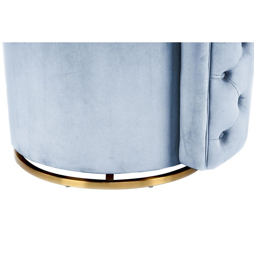 Sessel Samtbezug 360° - Drehfunktion Steppnaht - Design – Beverly 125 | Kayoom - Esszett Luxury | Stilvolles Wohnen mit Charakter