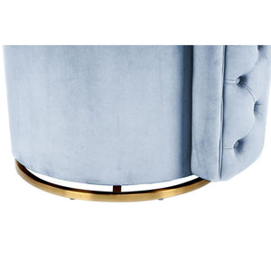 Sessel Samtbezug 360° - Drehfunktion Steppnaht - Design – Beverly 125 | Kayoom - Esszett Luxury | Stilvolles Wohnen mit Charakter