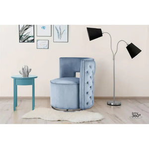 Sessel mit Samtbezug &amp stabilem Metallgestell – Beverly 125 | Kayoom - Esszett Luxury | Stilvolles Wohnen mit Charakter