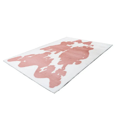 Teppich – Rosa Weiß, Wildes Muster, Weicher Flor, 230 cm - Animal 525 | Kayoom