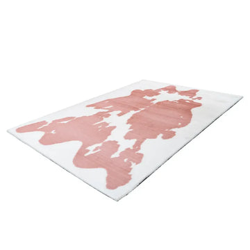 Teppich – Rosa Weiß, Wildes Muster, Weicher Flor, 230 cm - Animal 525 | Kayoom
