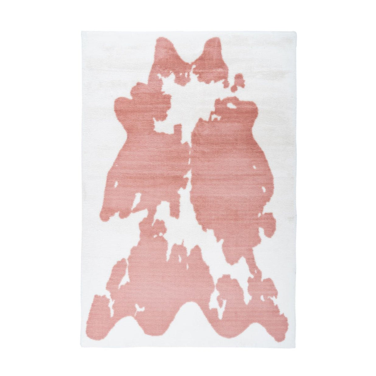 Carpet fluffy high-pile animal print cotton backing – Rabbit Animal 500 | Kayoom