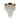 Chandelier gilded metal frame & crystal pendants & 7 × E14 sockets – Cascade | Maytoni
