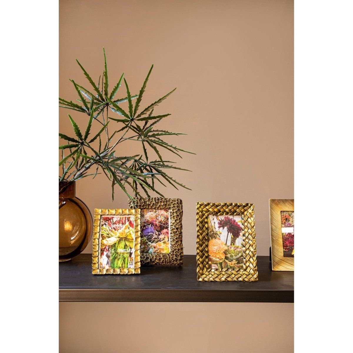 Bilderrahmen - Suzie Gold Leopard von PTMD - Esszett Luxury | Stilvolles Wohnen mit Charakter