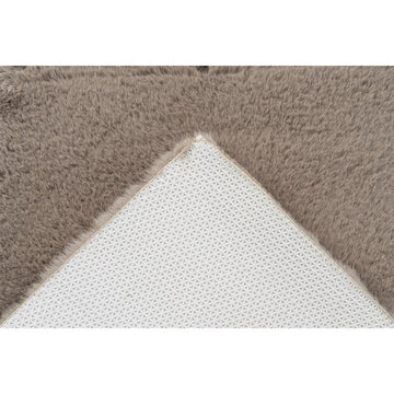 Bath Mat 37mm Cuddly Pile Dark Beige Color – Rabbit Light 225 | Kayoom
