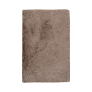 Badematte – Weiches Garn, Flauschige Oberfläche, Dunkelbeiger Farbton, 65 x 100 cm - Rabbit 225 | Kayoom