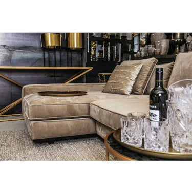 Block Sofa Silent 01 Natural Chaiselongue links von PTMD - Esszett Luxury | Stilvolles Wohnen mit Charakter
