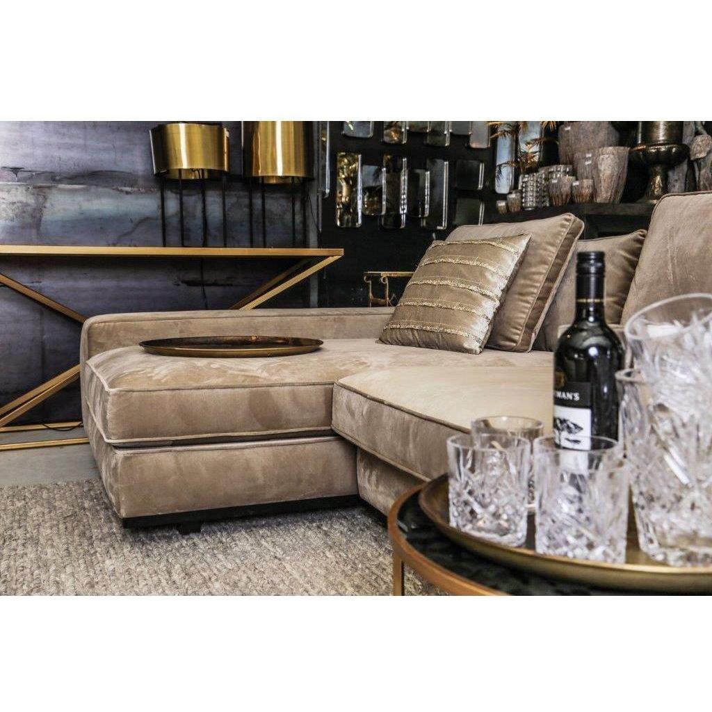Block Sofa Silent 01 Natural Chaiselongue rechts von PTMD - Esszett Luxury | Stilvolles Wohnen mit Charakter
