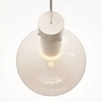 Pendelleuchte – Weißes Metall, Warmweißes Licht, 4 W Leistung, Ø20 cm - Nebula | Maytoni