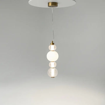 Pendelleuchte – Goldoptik, Metallgestell, 169 cm Höhe - Collar | Maytoni