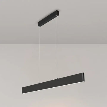 Pendelleuchte – Schwarzes Finish, Metallgehäuse, 30 W Leistung, 150 cm Höhe, Warmweiß - Step | Maytoni