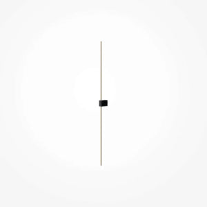 Wandleuchte – Schwarzes Aluminium, 12 W Leistung, Warmweiß, 104,9 cm Höhe - Pars | Maytoni