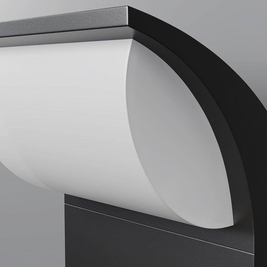 Wandleuchte aus grafitfarbenem Aluminium mit LED und Bewegungsmelder – Stock | Maytoni - Esszett Luxury | Stilvolles Wohnen mit Charakter