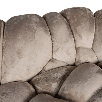 Bubble Sofa 253.0 x 114.0 x 76.0 cm Beige von PTMD - Esszett Luxury | Stilvolles Wohnen mit Charakter