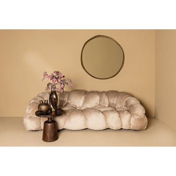 Bubble Sofa 253.0 x 114.0 x 76.0 cm Beige von PTMD - Esszett Luxury | Stilvolles Wohnen mit Charakter