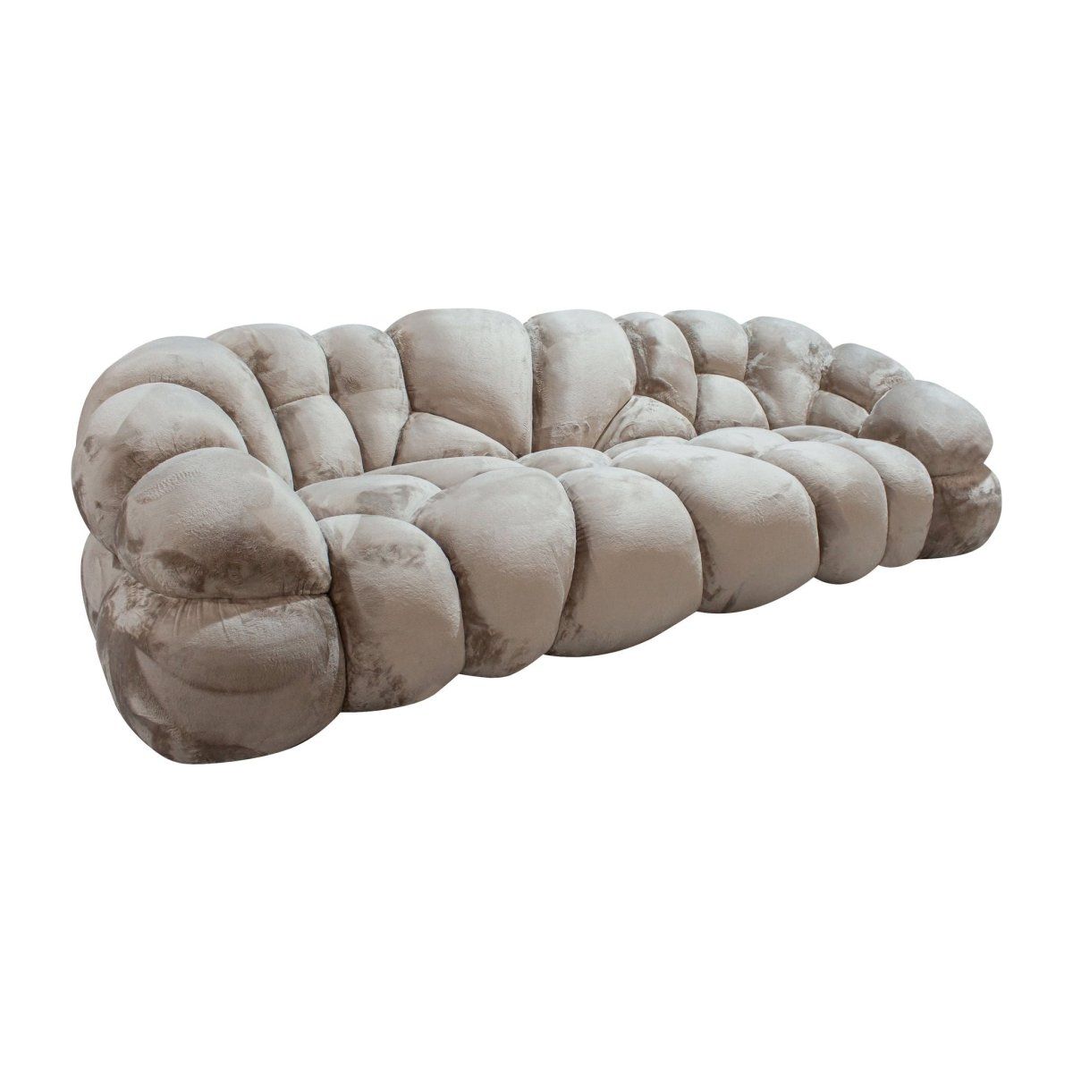 Bubble Sofa 253.0 x 114.0 x 76.0 cm Beige von PTMD - Esszett Luxury | Stilvolles Wohnen mit Charakter