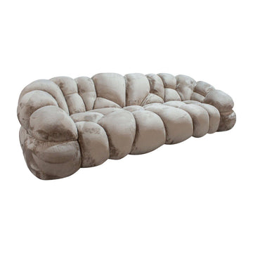 Bubble Sofa 253.0 x 114.0 x 76.0 cm Beige von PTMD - Esszett Luxury | Stilvolles Wohnen mit Charakter