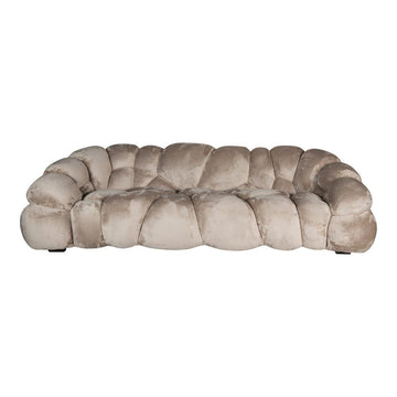 Bubble Sofa 253.0 x 114.0 x 76.0 cm Beige von PTMD - Esszett Luxury | Stilvolles Wohnen mit Charakter
