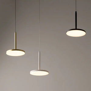 Pendelleuchte – Weißes Aluminium, 12 W Leistung, Warmweiß, Ø18,5 cm - Plato | Maytoni