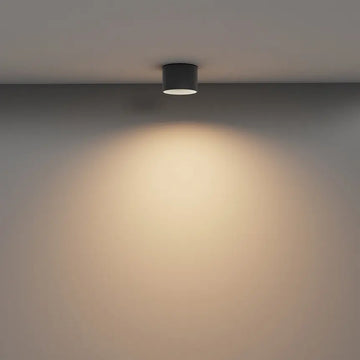 Deckenleuchte – Schwarzes Finish, Aluminium Gehäuse, 8 W Leistung - Vega | Maytoni