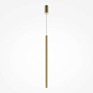 Pendelleuchte – Goldenes Aluminium, 6 W Leistung, Neutralweiß, Ø3 cm - Pro Extra | Maytoni
