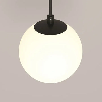 Pendant lamp Black aluminum housing with 5W LED, 3000K, 360° beam angle – Luna | Maytoni
