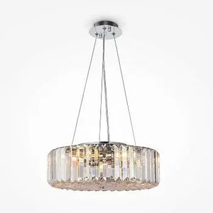 Ceiling lamp chrome-plated crystal accents 6×E27 – MOD080CL-06CH | Maytoni