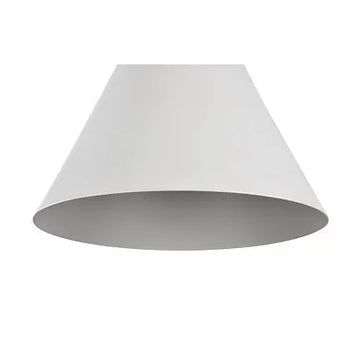 Pendant lamp with white metal shade and beech wood detail in modern design – Bicones | Maytoni