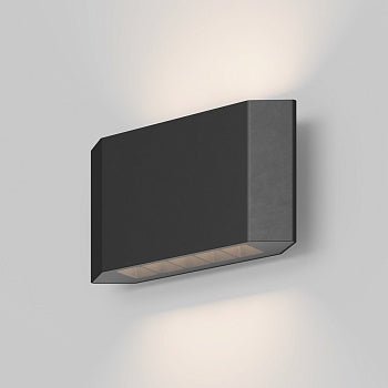 Fassadenbeleuchtung Graphit - Aluminium LED 8W 3000K IP54 Up - Down – Pull | Maytoni - Esszett Luxury | Stilvolles Wohnen mit Charakter