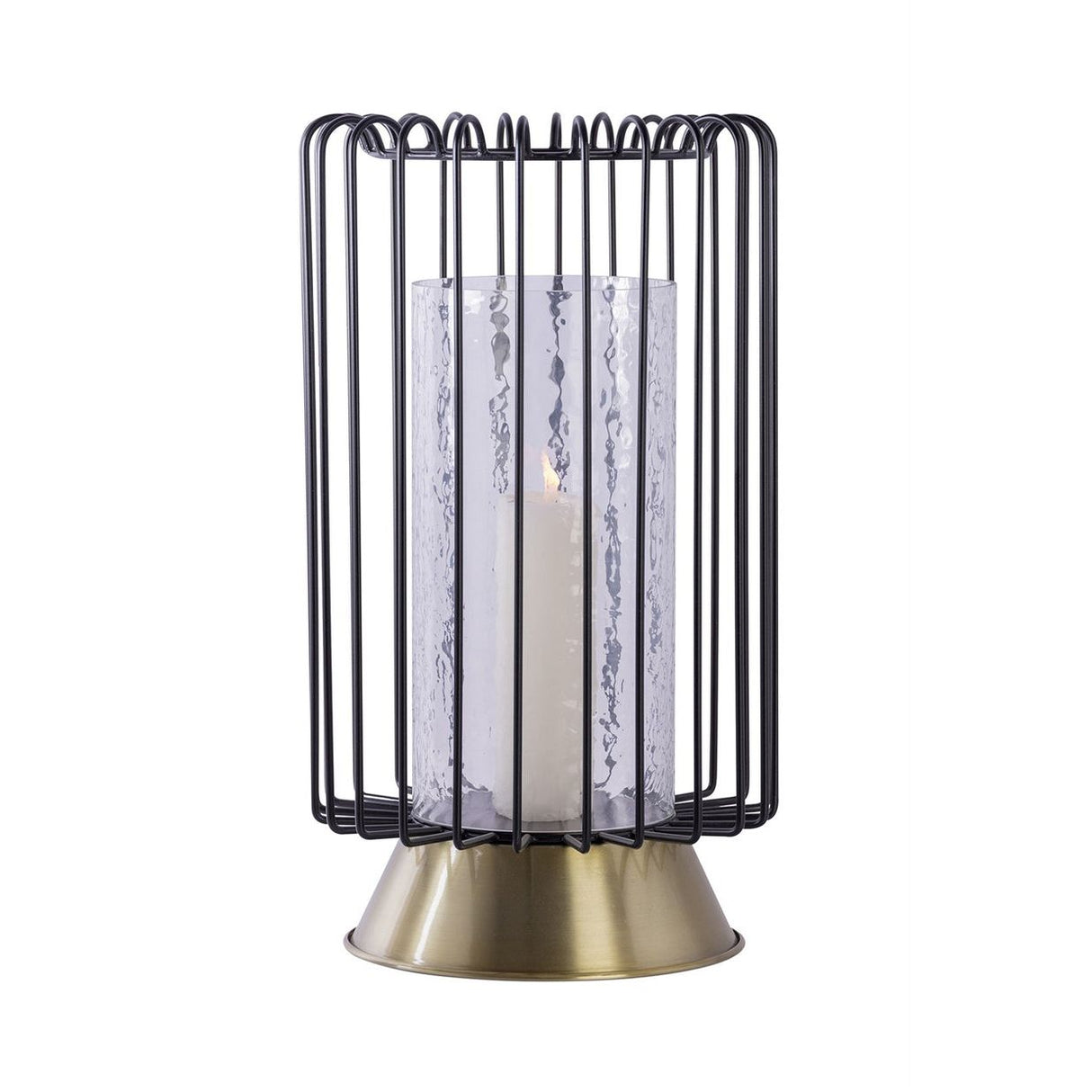 Kerzenständer mit Stabgitter - Struktur Vintage - Finish edlem Finish – Malibu 125 | Kayoom - Esszett Luxury | Stilvolles Wohnen mit Charakter