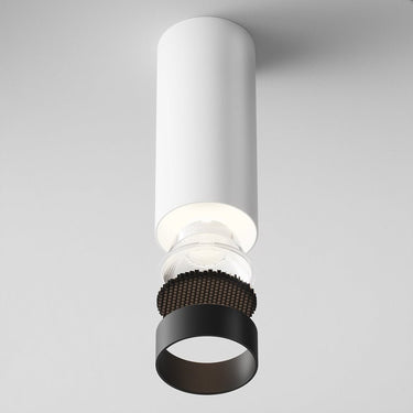 Deckenleuchte Modernes Weißes Aluminium Neutralweiß 4000 K 50° Abstrahlwinkel – FOCUS LED | Maytoni - Esszett Luxury | Stilvolles Wohnen mit Charakter