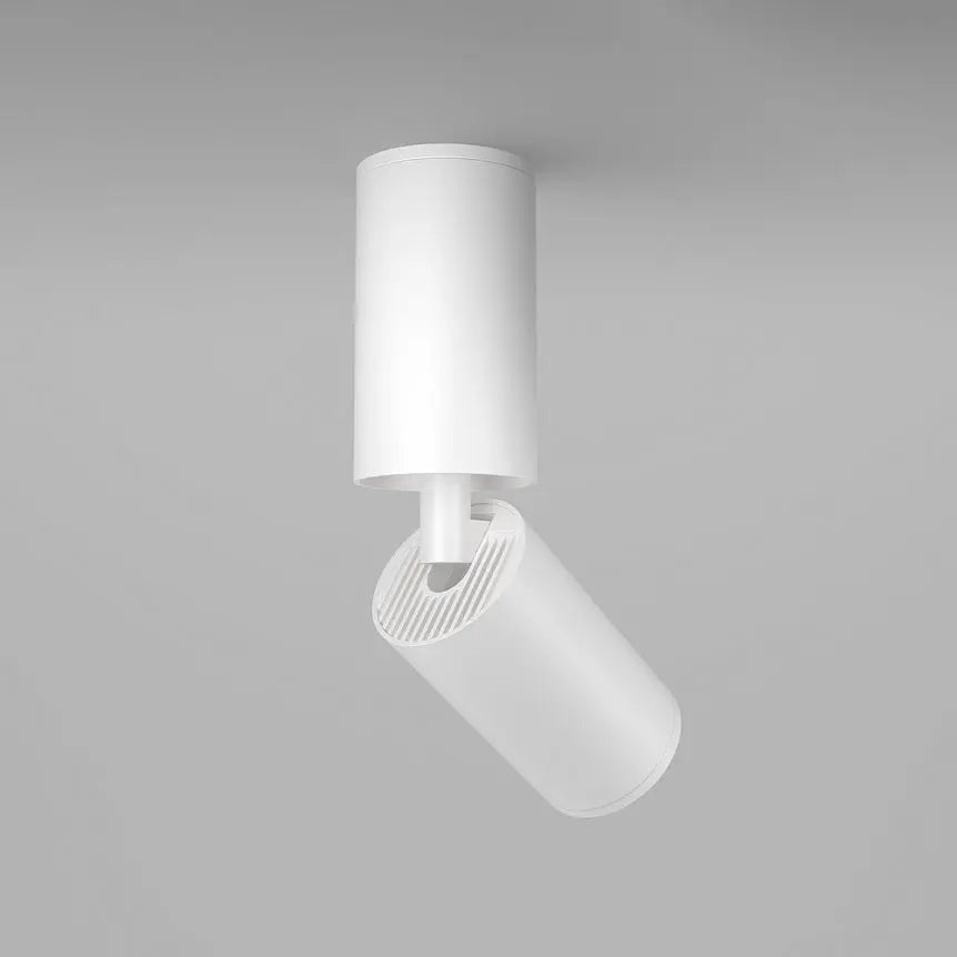 Deckenleuchte – Weißes Aluminium, 1 × GU10, 10 W Leistung, Höhe 19.2 cm - Focus S | Maytoni