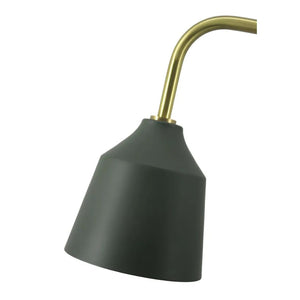 Leuchten Industrieller Look Goldakzente Flexibler Schirm – Modell Carisa 287 Army Grün | Kayoom - Esszett Luxury | Stilvolles Wohnen mit Charakter