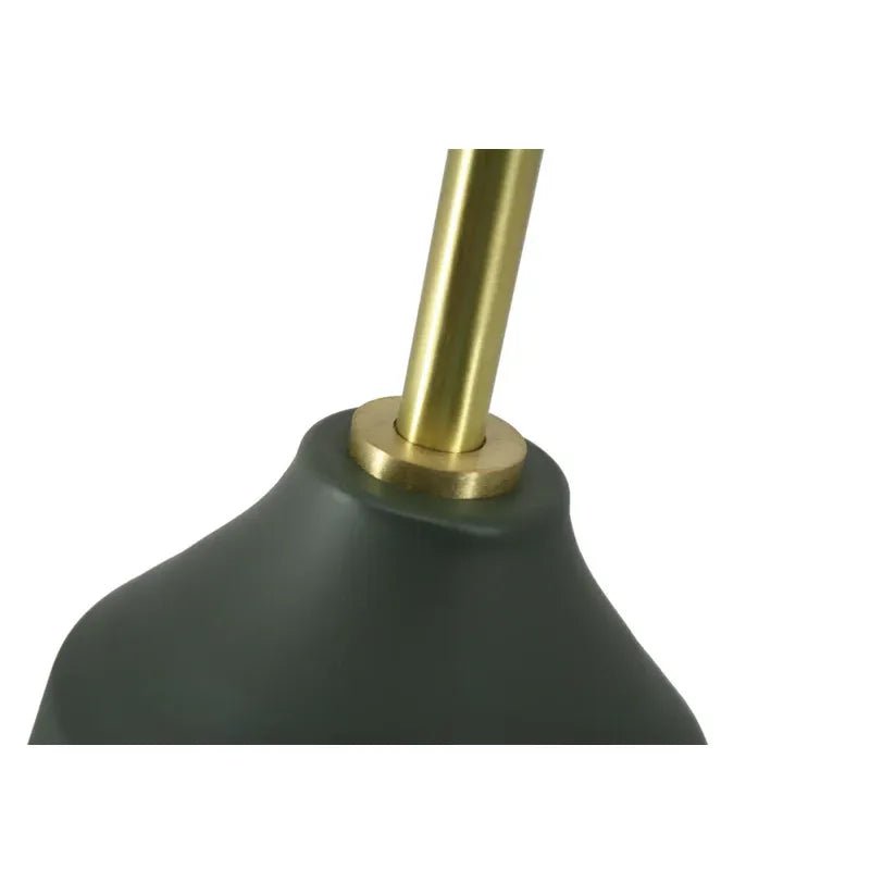 Leuchten Industrieller Look Goldakzente Flexibler Schirm – Modell Carisa 287 Army Grün | Kayoom - Esszett Luxury | Stilvolles Wohnen mit Charakter