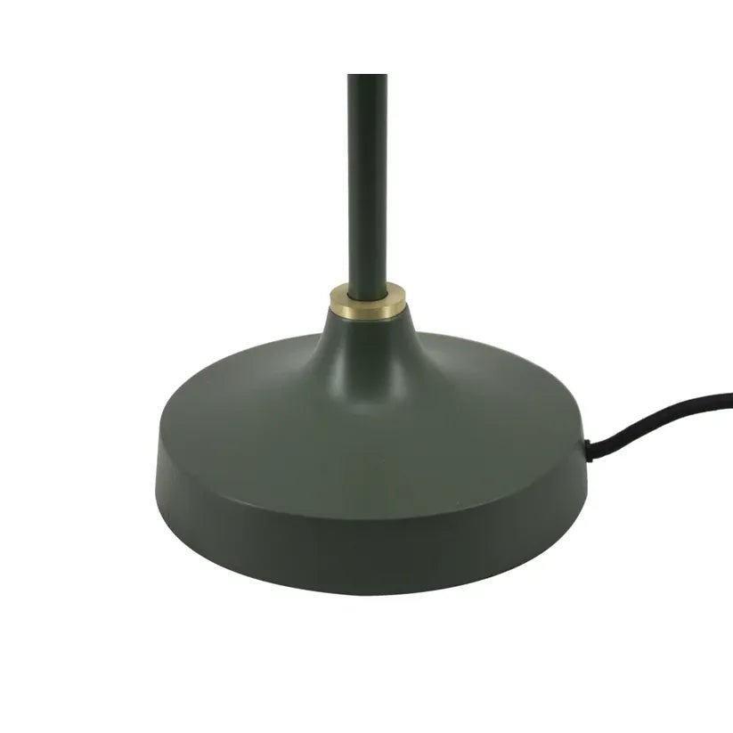 Leuchten Industrieller Look Goldakzente Flexibler Schirm – Modell Carisa 287 Army Grün | Kayoom - Esszett Luxury | Stilvolles Wohnen mit Charakter