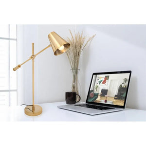 Leuchten Silber - Metall verstellbarer Arm Mid - Century Stil – Celeste 525 | Kayoom - Esszett Luxury | Stilvolles Wohnen mit Charakter