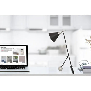 Leuchten Schwenkarm - Design Metallfuß Flexibler Lampenschirm – Modell Celeste 225 | Kayoom - Esszett Luxury | Stilvolles Wohnen mit Charakter