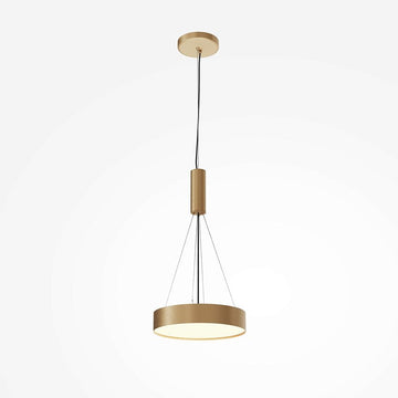 Deckenleuchte mattgoldenes Aluminium mit LED und warmweißem Licht – Zon | Maytoni - Esszett Luxury | Stilvolles Wohnen mit Charakter
