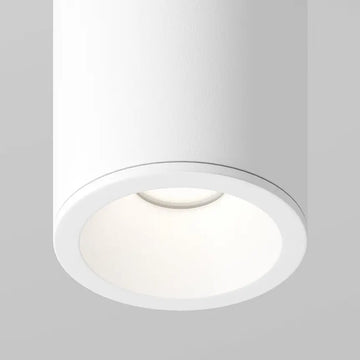 Deckenleuchte – Weißes Finish, Aluminium Gehäuse, GU10 Fassung, Ø6,5 cm - Zoom | Maytoni