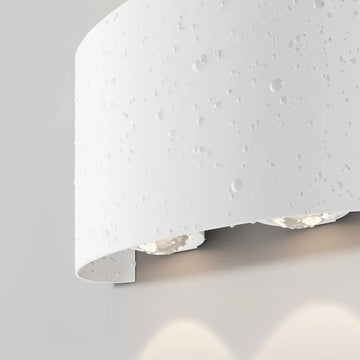 Facade Lighting White Metal Up-Down LED Light – Strato | Maytoni