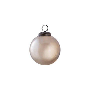 Christbaumschmuck - Djarin Gold, runde Kugel, glänzend 8.0 x 8.0 x 8.0 cm von PTMD - Esszett Luxury | Stilvolles Wohnen mit Charakter