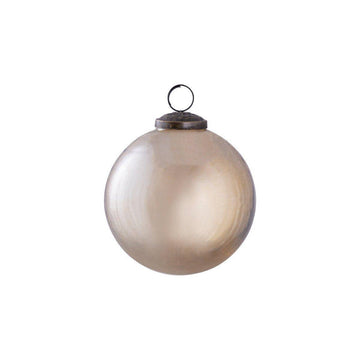 Christbaumschmuck - Djarin Gold, runde Kugel, glänzend 8.0 x 8.0 x 8.0 cm von PTMD - Esszett Luxury | Stilvolles Wohnen mit Charakter