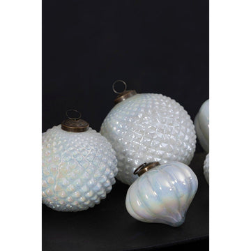 Christbaumschmuck - Letisha Weiß S von PTMD - Esszett Luxury | Stilvolles Wohnen mit Charakter