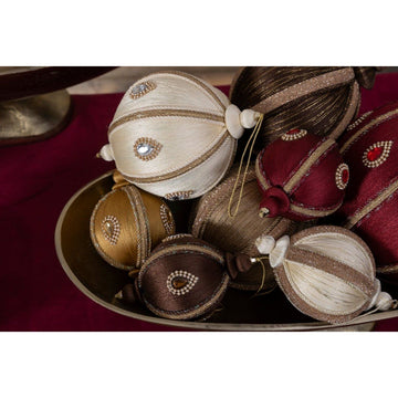 Christbaumschmuck - Nadinee Creme L von PTMD - Esszett Luxury | Stilvolles Wohnen mit Charakter