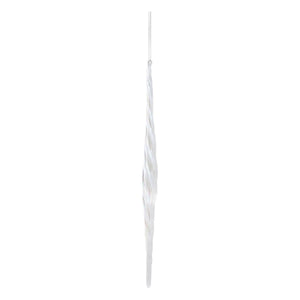 Christbaumschmuck - Rabina Clear, Eiszapfen 2.0 x 2.0 x 30.0 cm von PTMD - Esszett Luxury | Stilvolles Wohnen mit Charakter