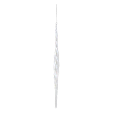 Christbaumschmuck - Rabina Clear, Eiszapfen 2.0 x 2.0 x 30.0 cm von PTMD - Esszett Luxury | Stilvolles Wohnen mit Charakter
